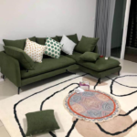 Green Sectional Couches A0107-0014