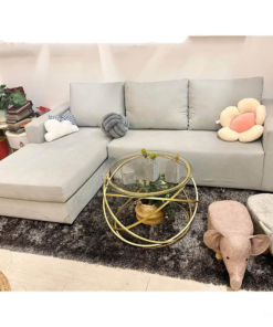 Light Grey Sectional Couches A0107-0016