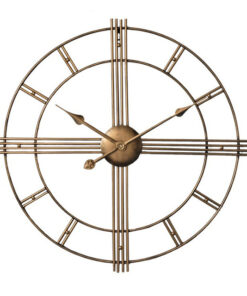 Yellow Cross Minimalist Wall Clock 18