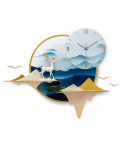 Relief Art Wall Clock 03