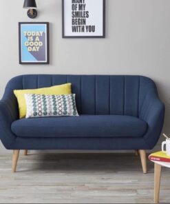 Dark Blue 3 Seater Couch A0104-0001