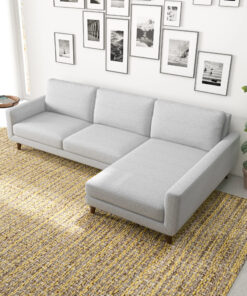 Light Grey Sectional Couches A0107-0021