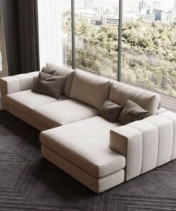 Cream Sectional Couches A0107-0026