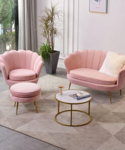 Pink Sofa Set A0108-0012