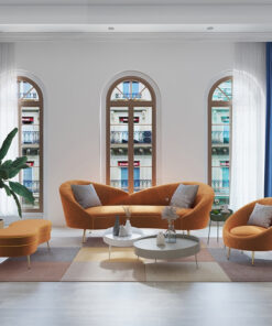 Unique Curved Sofa Set A0108-0011