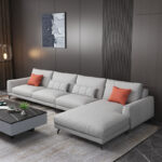 Modern Simple Fabric Sectional Couches A0107-0020